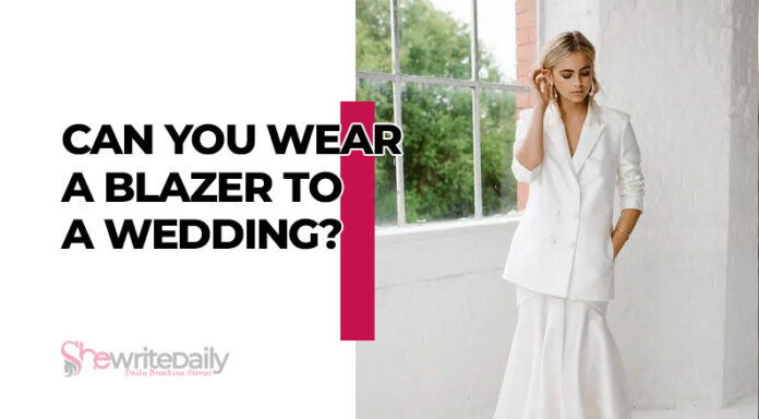 Can you Wear A Blazer To A Wedding